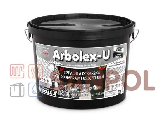 Кровельная шпаклевка для ремонта Уплотнение стыков, швов и примыканий  Arbolex-U