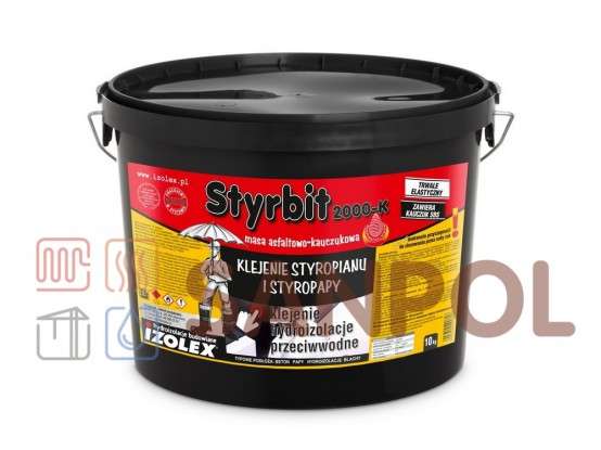 Гидроизоляция (при - С°) Клей для пенополистирола Styrbit 2000-K