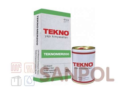 Бронирующая гідроізоляція Teknomer 200 Crystallized